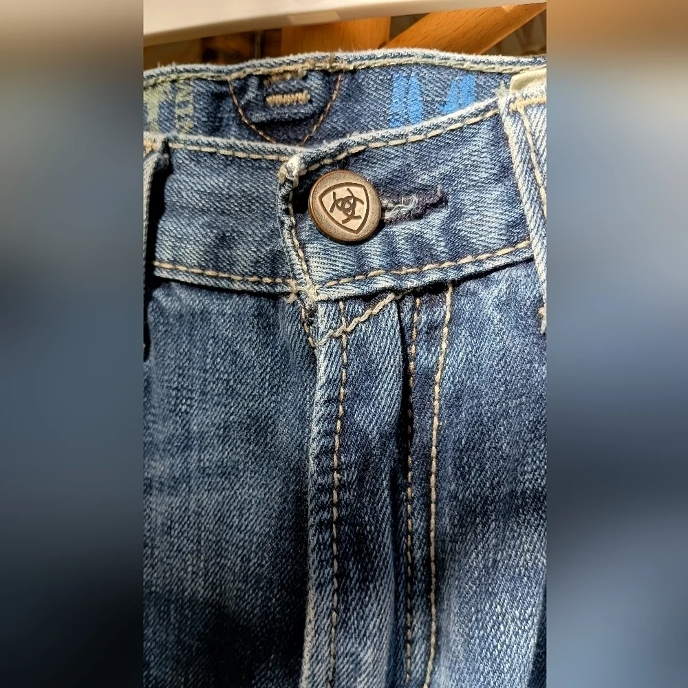 Ariat Men's Blue Straight Leg Jeans_29 X 33